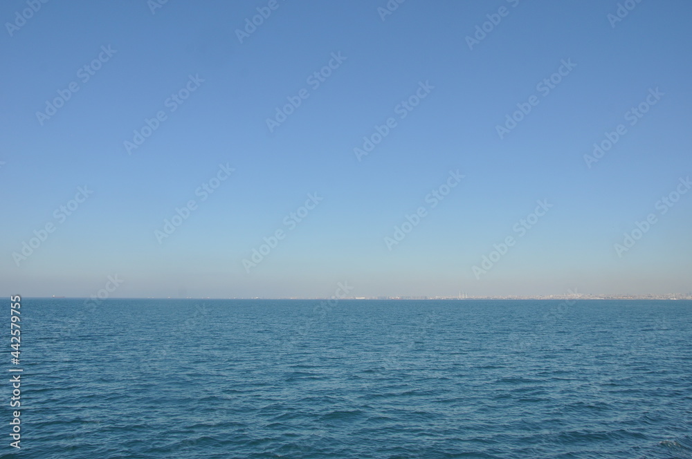 blue sky and sea blue sky and sea
