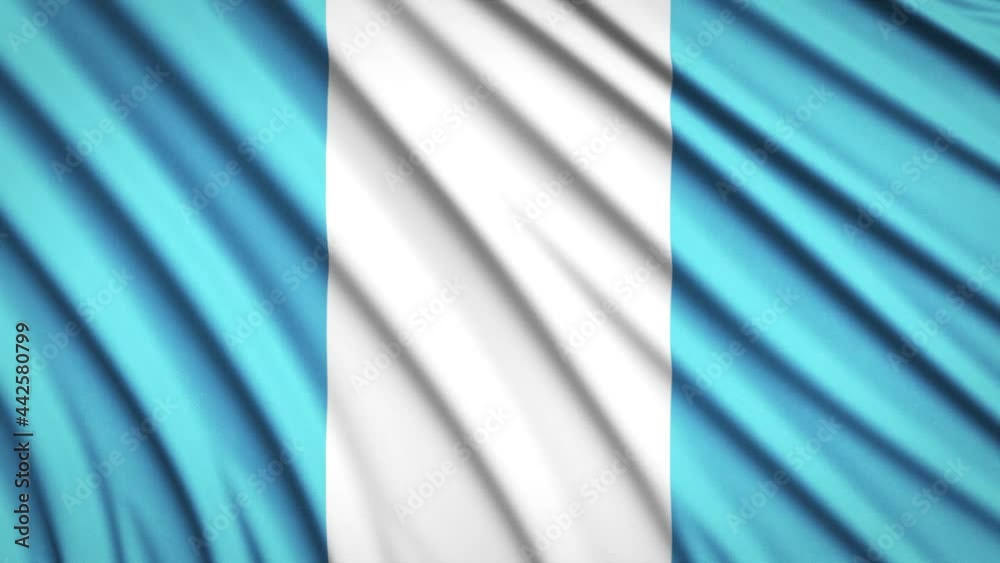Guatemala flag in motion. National background. Smooth fabric waves. 4K video. 3D rendering. Guatemala flag in motion. National background. Smooth fabric waves. 4K video. 3D rendering.