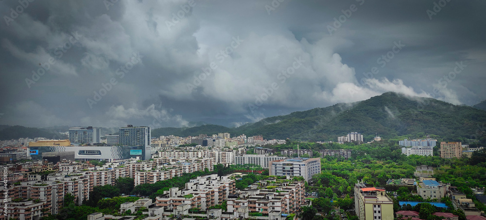 Obraz premium view of the city