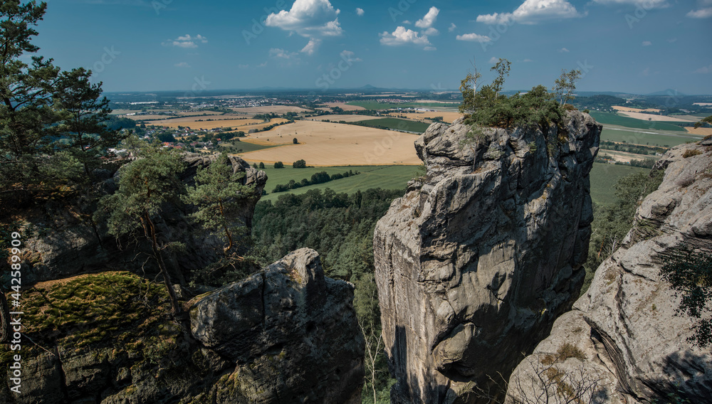 Viewpoint near Drábské světničky, Příhrazské skály, Czech Paradise (Ceský ráj), Czechia