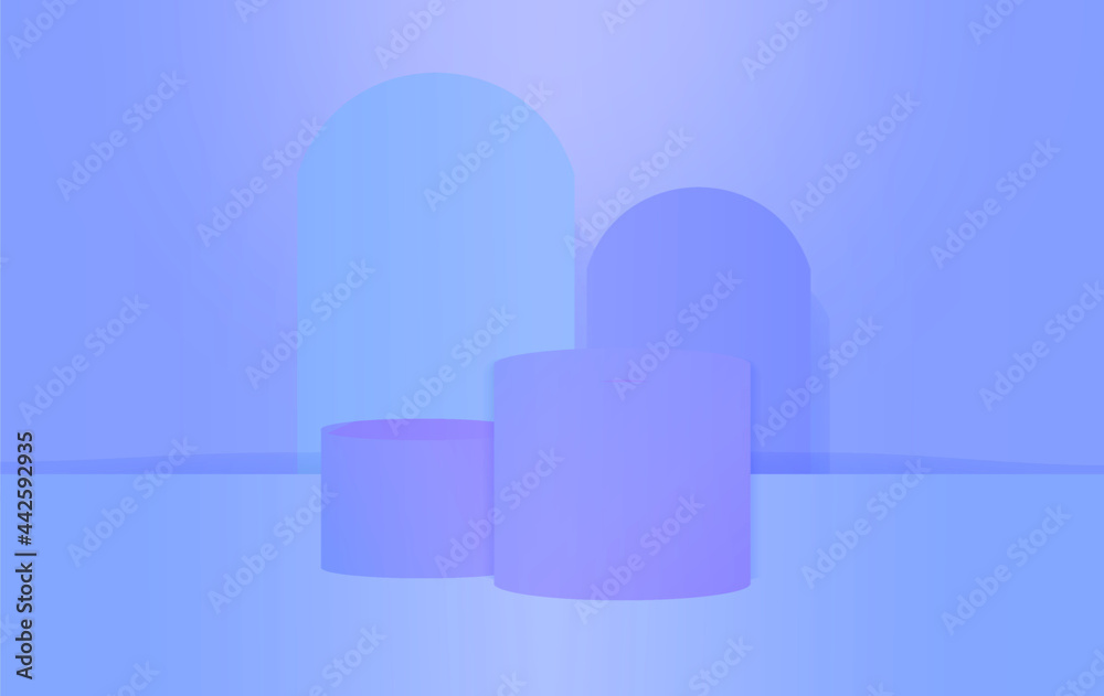 3d background product display podium scene with geometric platform background vector 3d rendering with podium stand to show cosmetic products Stage showcase on pedestal display blue studio 3d background product display podium scene with geometric platform background vector 3d rendering with podium stand to show cosmetic products Stage showcase on pedestal display blue studio