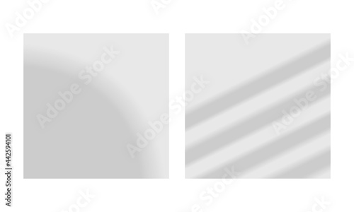 Overlay Shadow Effects and Light from the Window Vector Set