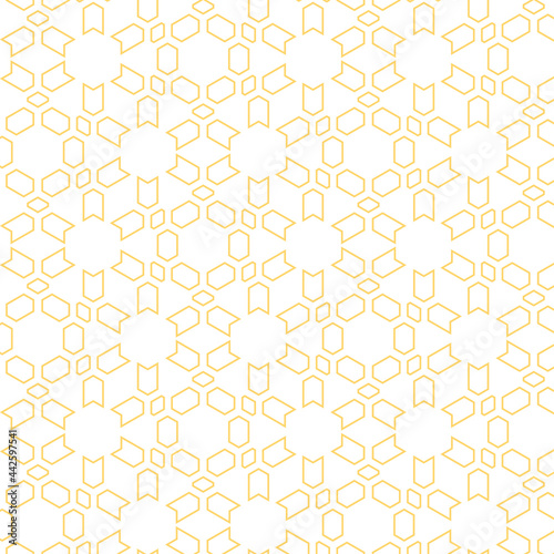 Beautiful abstract seamless colorful pattern. Use for greeting card, Cloth, Decoration invitation to a wedding, Birthday, Party and other Holidays. Arab, Indian ornament. Vector illustration. EPS 10