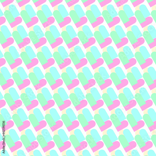 Beautiful abstract seamless colorful pattern. Use for greeting card, Cloth, Decoration invitation to a wedding, Birthday, Party and other Holidays. Arab, Indian ornament. Vector illustration. EPS 10
