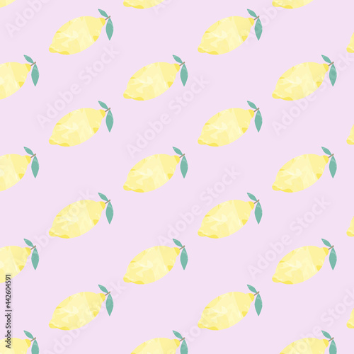 Lemons pattern . Textile for women's clothing  . Dress , blouses , wallet , mobile case .