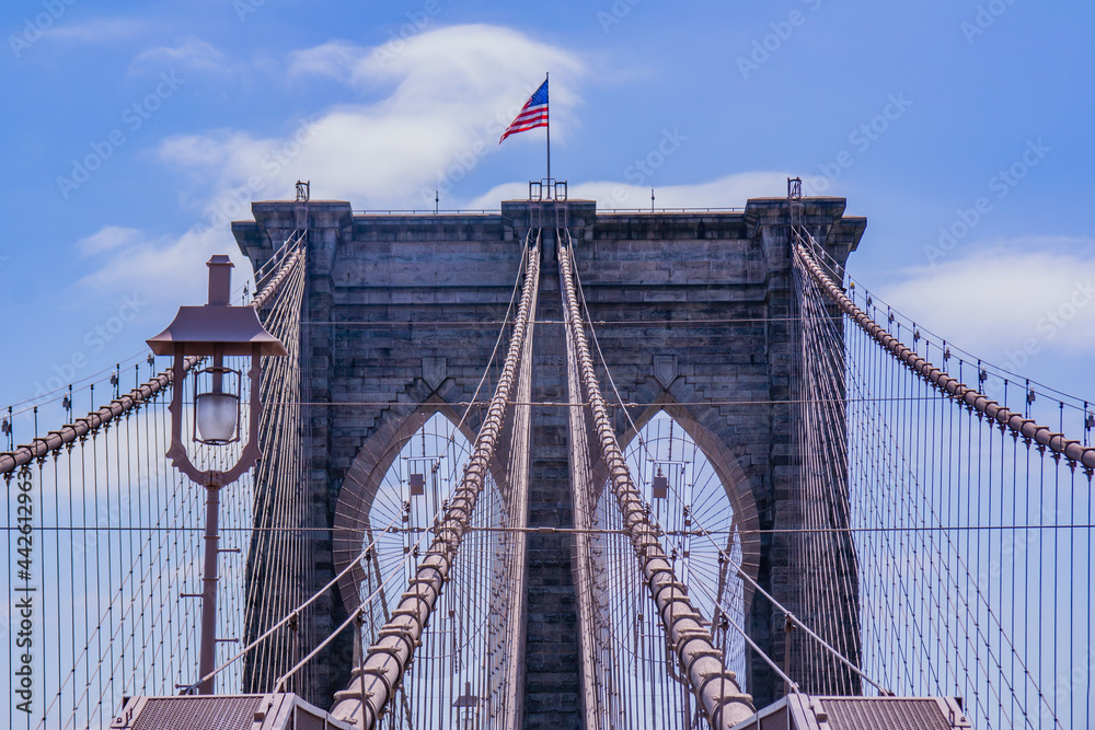 Fototapeta premium Puente de Brooklyn