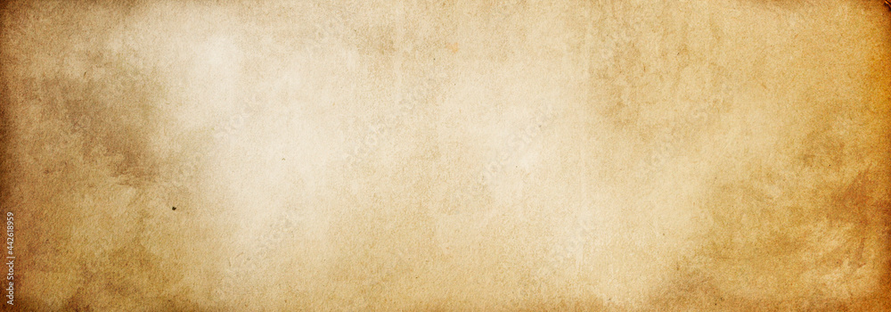 Brown paper texture, vintage background made of old paper