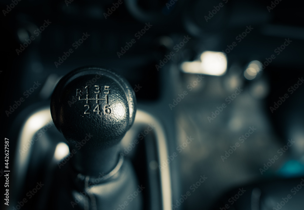 6 speed gearstick of a car,manual transmission gear shift 6 speed gearstick of a car,manual transmission gear shift