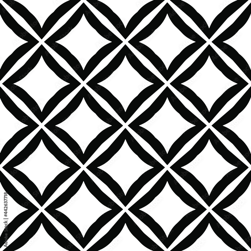 Seamless vector pattern in geometric ornamental style.
Seamless vector pattern in geometric ornamental style.