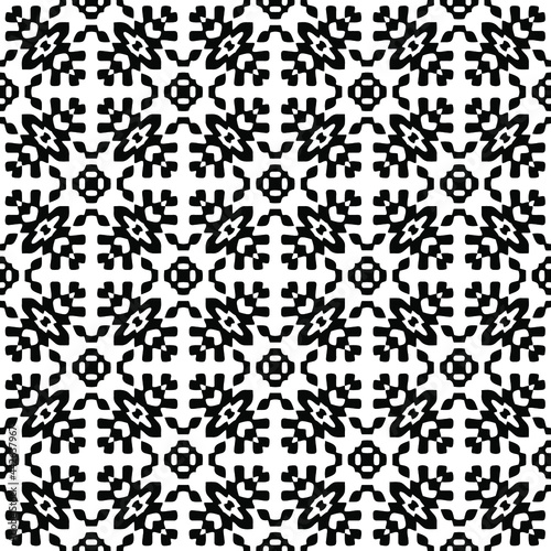 
Seamless vector pattern in geometric ornamental style. 