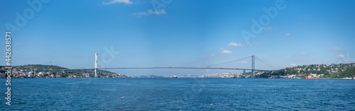 Istanbul - Turkey - 07.16.2021: Bosphorus Bridge © abdullah