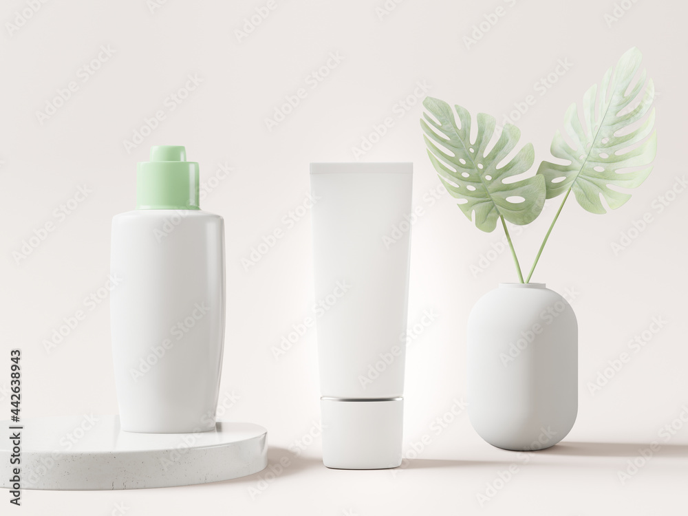 Squeeze bottle and pump bottle for cosmetic dispensing Squeeze bottle and pump bottle for cosmetic dispensing