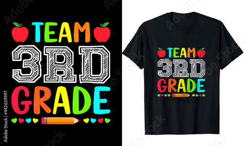Team Third Grade Kindergarten T-Shirt