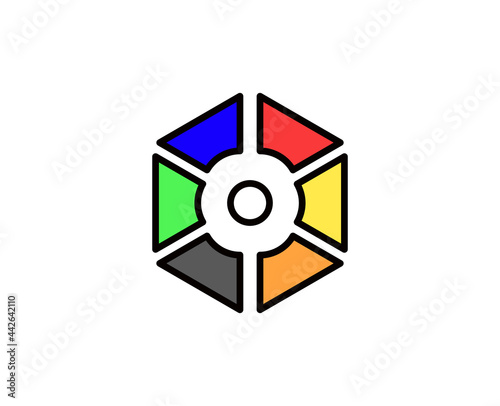 Diagram premium line icon. Simple high quality pictogram. Modern outline style icons. Stroke vector illustration on a white background. 