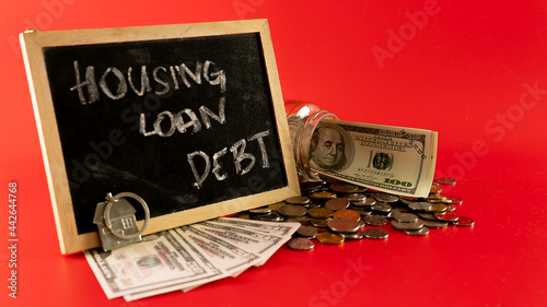 Housing Loan Debt Concept