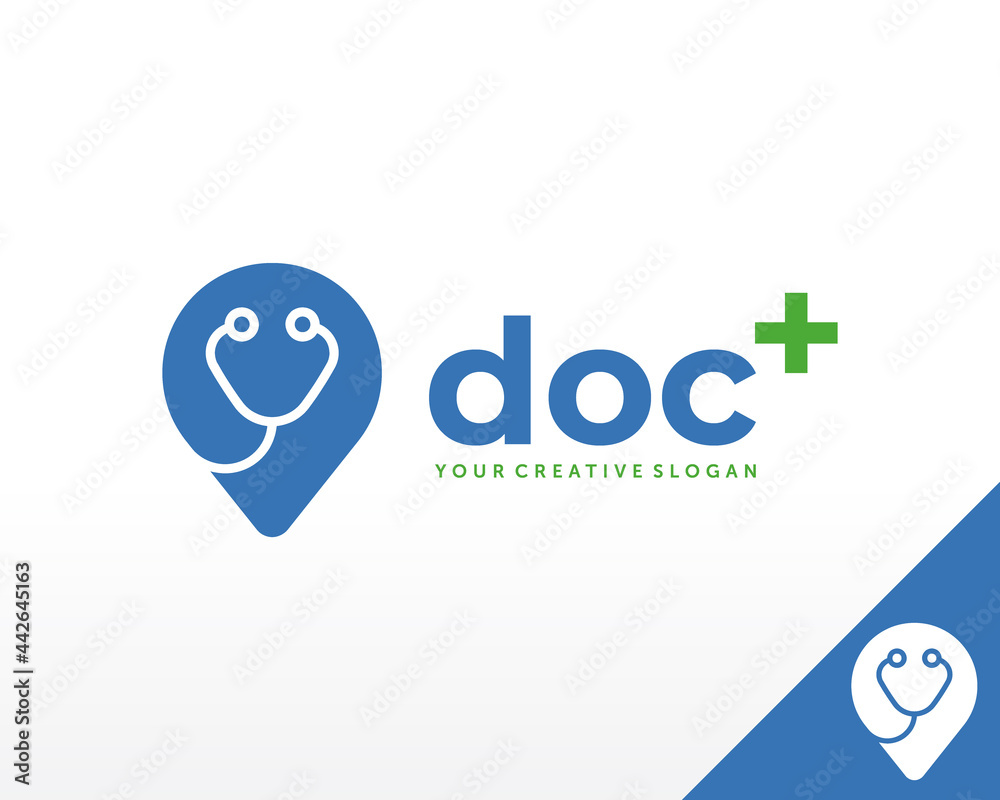 Online Doctor Logo. Healthcare and Medical Logo Design Vector Online Doctor Logo. Healthcare and Medical Logo Design Vector