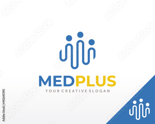 Pulse Logo. Doctor and Healthcare Logo Design Vector