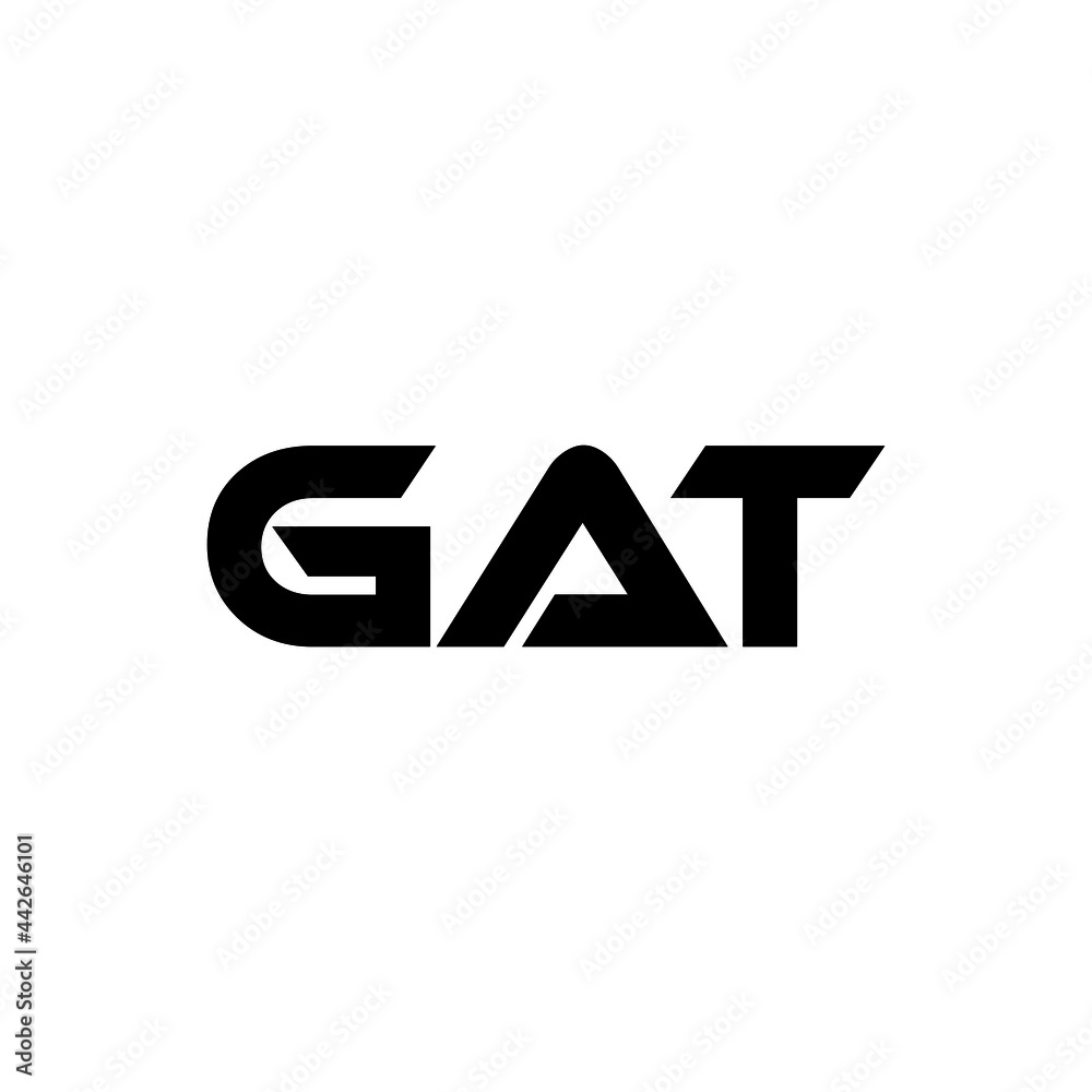 GAT letter logo design with white background in illustrator, vector logo modern alphabet font overlap style. calligraphy designs for logo, Poster, Invitation, etc. GAT letter logo design with white background in illustrator, vector logo modern alphabet font overlap style. calligraphy designs for logo, Poster, Invitation, etc.
