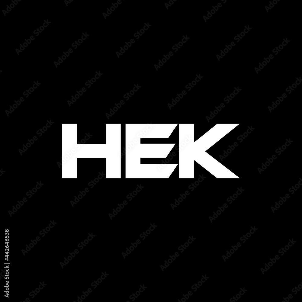 HEK letter logo design with black background in illustrator, vector logo modern alphabet font overlap style. calligraphy designs for logo, Poster, Invitation, etc. HEK letter logo design with black background in illustrator, vector logo modern alphabet font overlap style. calligraphy designs for logo, Poster, Invitation, etc.