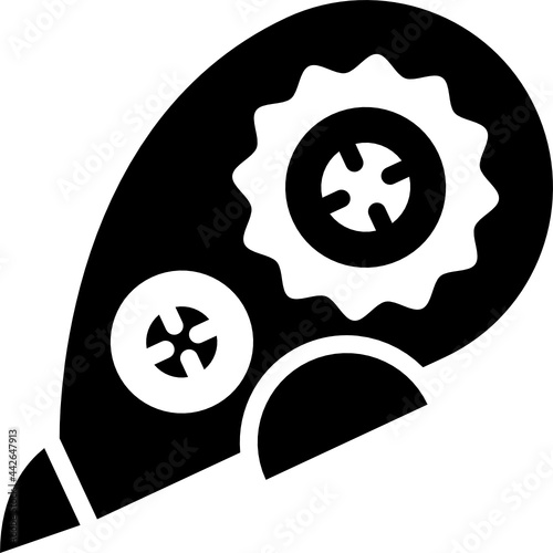 correction tape glyph icon