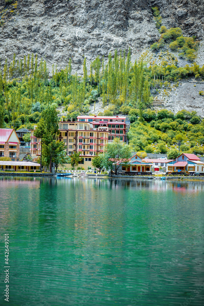 Famous tourist attraction Shangrilla Resort in Sakrdu Famous tourist attraction Shangrilla Resort in Sakrdu
