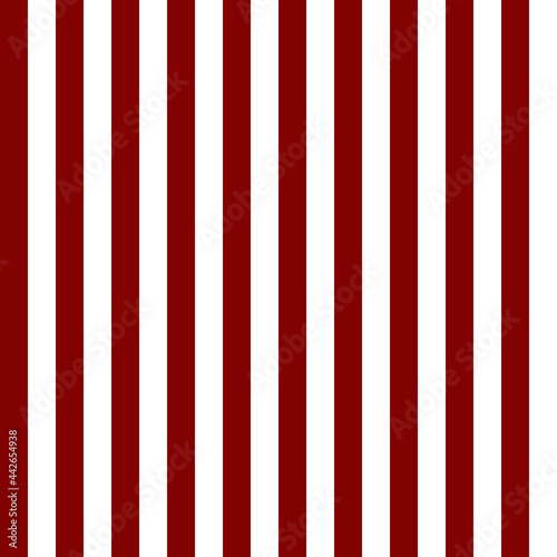 Fototapeta Naklejka Na Ścianę i Meble -  Red white stripes seamless pattern. Vector illustration.