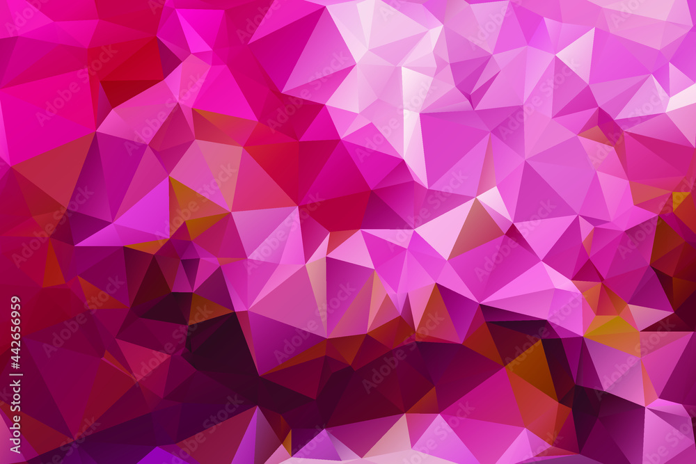 Obraz premium Geometric Rumpled Triangular Low Poly