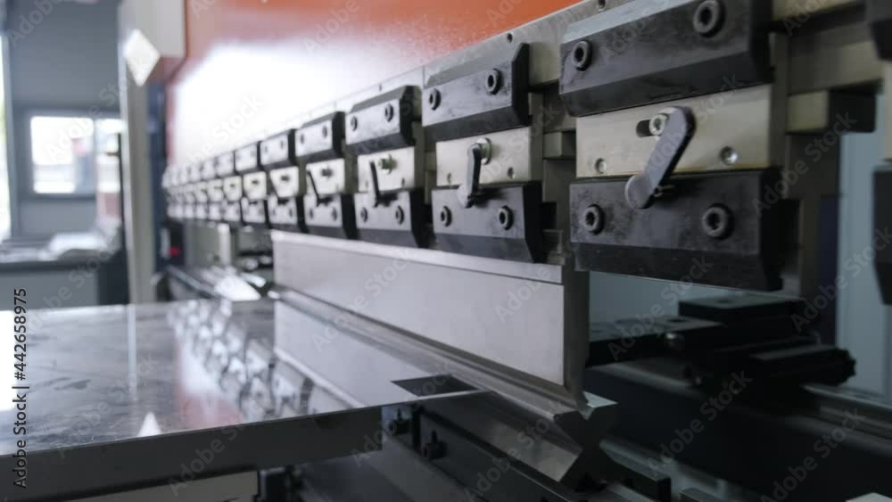 Industrial production of stainless steel stuff Industrial production of stainless steel stuff