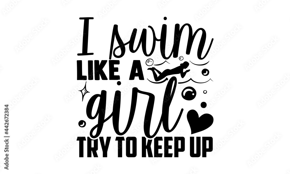 Swim like a girl sale