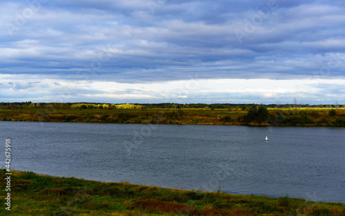 Landscapes in the region of Murom, a city in Russia. 