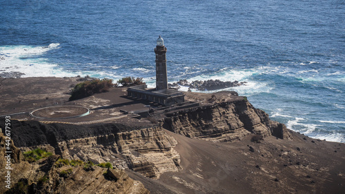 The landscape of Faial Island in the Azores