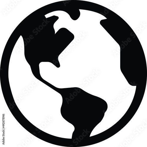 earth globe icon