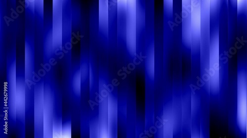 Smooth vertical blue gradient lines with soft light. Seamless loop animation. 