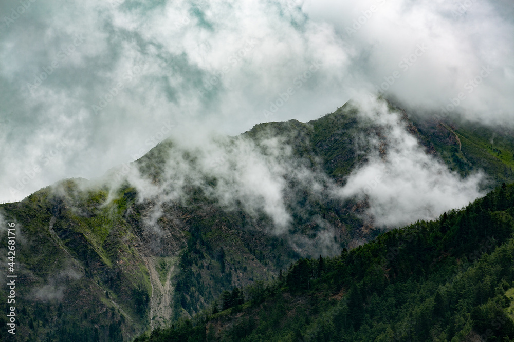 clouds over the mountains clouds over the mountains