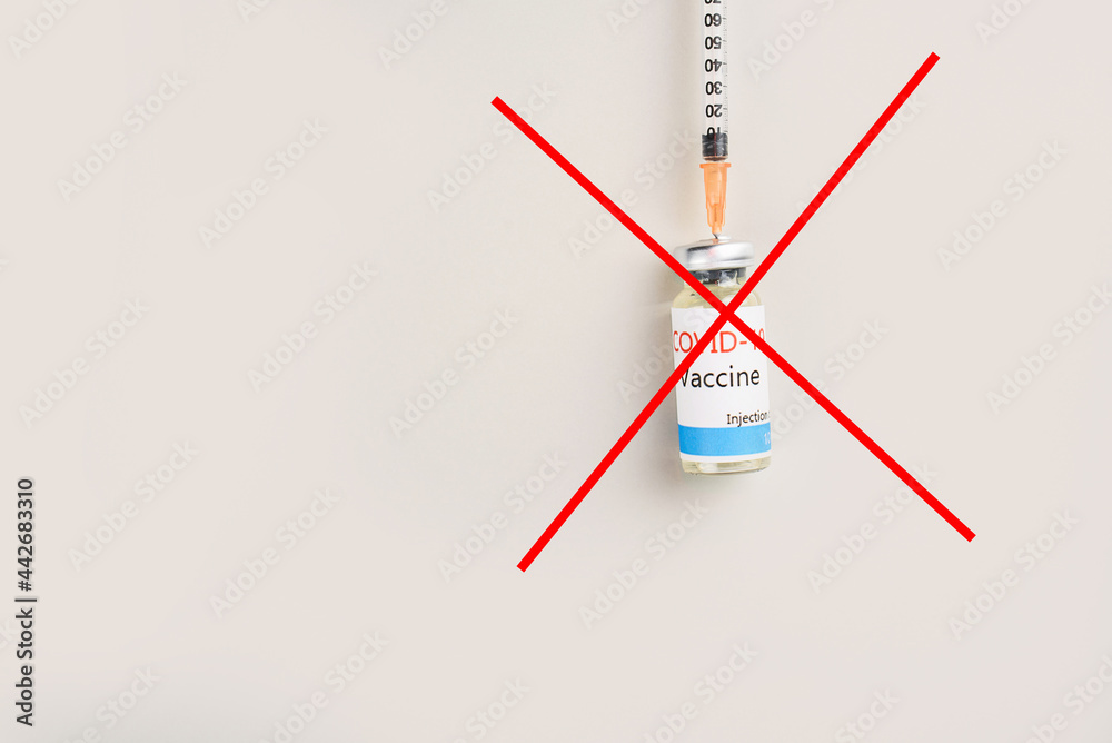 Covid-19 Corona Virus 2019-ncov vaccine vials medicine drug bottles syringe injection. Vaccination, immunization, treatment to cure Covid 19 Corona Virus infection.