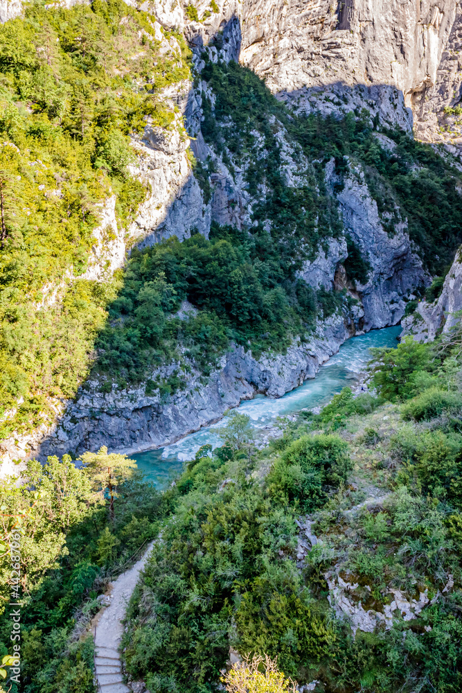 Obraz premium Les gorges du Verdon ou Grand Canyon du Verdon