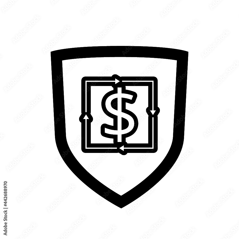 Money convert icon isolated on white background Money convert icon isolated on white background