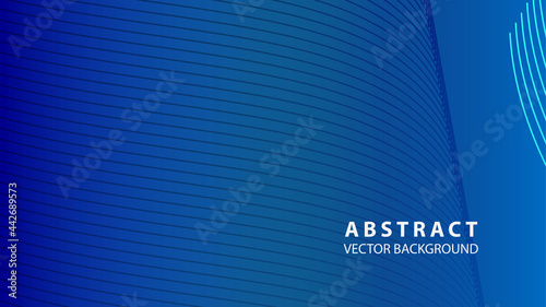 Abstract background design. gradient with geometric lines and light effect. Motion minimal concept - Vector