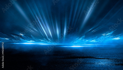 Abstract neon futuristic ba...