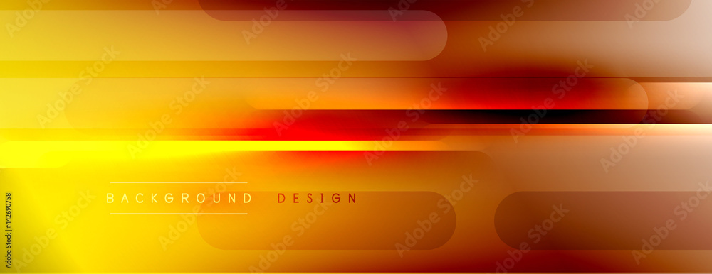 Abstract background - lines composition created with lights and shadows. Technology or business digital template. Trendy simple fluid color gradient abstract background with dynamic Abstract background - lines composition created with lights and shadows. Technology or business digital template. Trendy simple fluid color gradient abstract background with dynamic