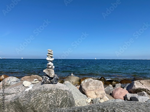 stones on the beach