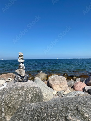 stones on the beach