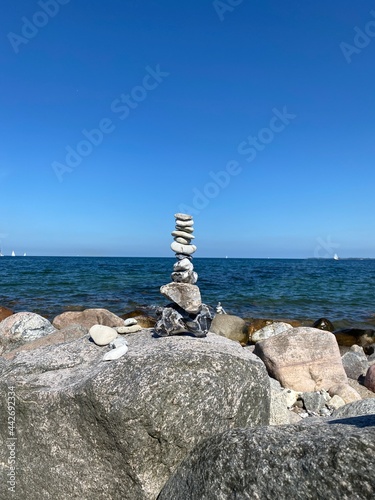 stones on the beach