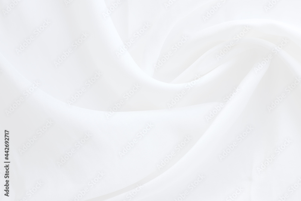 white fabric with soft waves abstract background white fabric with soft waves abstract background