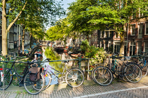 Stadsbeeld van Amsterdam, Cityscape of Amsterdam photo