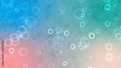 shiny sparkling particles move in a viscous liquid. It is bright festive background with glittering particles depth of field, bokeh and luma matte as alpha channel. 4k