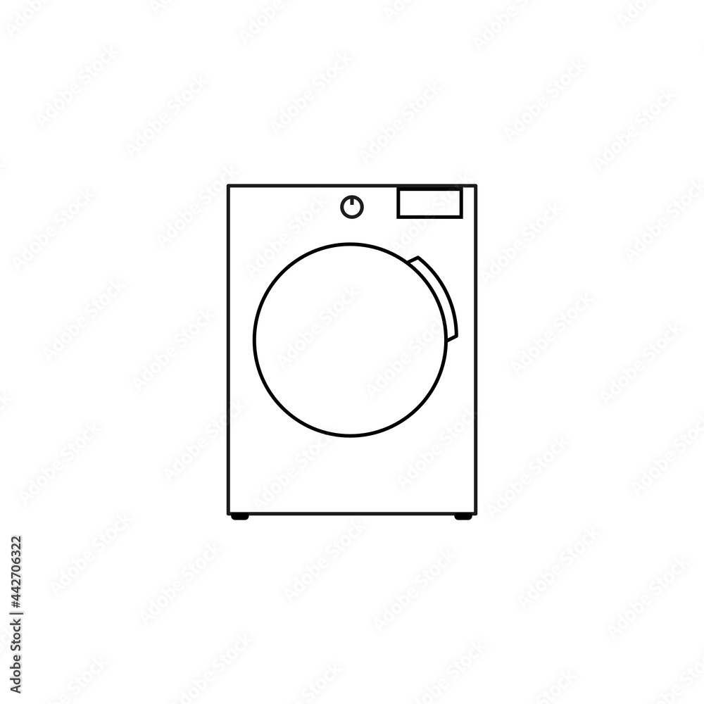 washing machine icon. Vector illustration for graphic design, Web, UI, app. washing machine icon. Vector illustration for graphic design, Web, UI, app.
