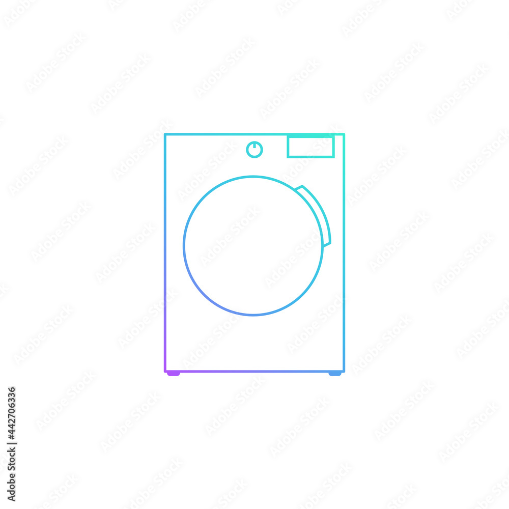washing machine icon. Vector illustration for graphic design, Web, UI, app. washing machine icon. Vector illustration for graphic design, Web, UI, app.