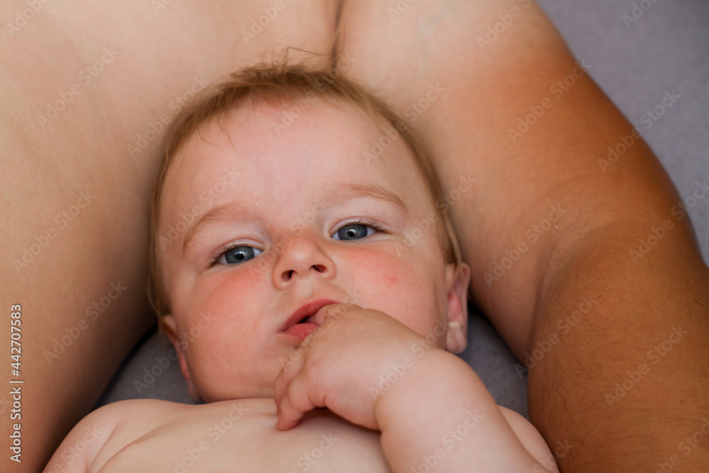 little happy boy. face close-up. infant. happiness little happy boy. face close-up. infant. happiness