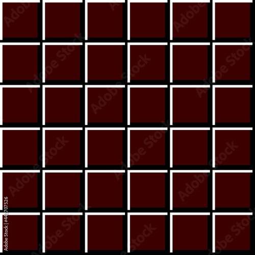 Abstract background seamless pattern. Tiles background. Brown tile's vector texture. Chocolate background.